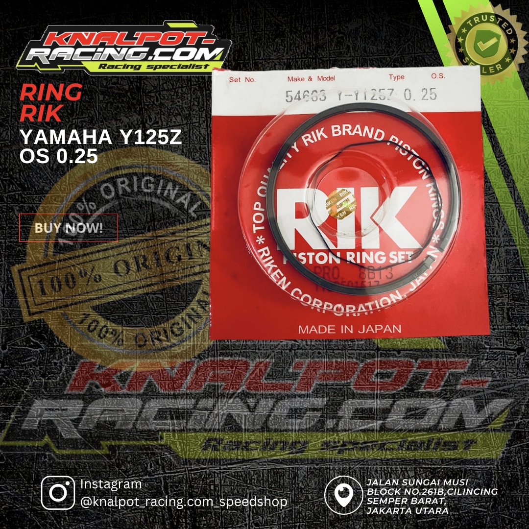 RING RIK YAMAHA Y125Z OS 0.25